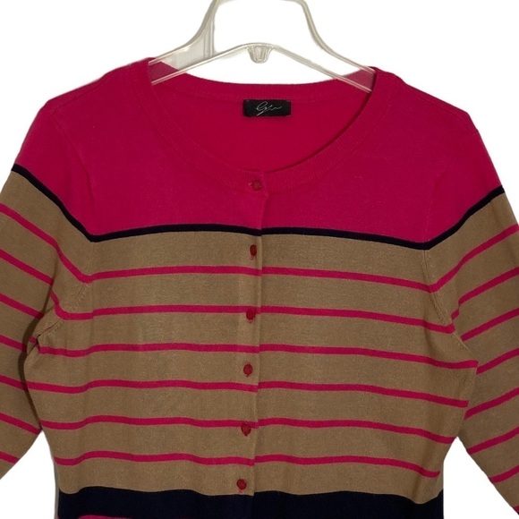 Lyn Button-Down Cardigan Sweater Size Large - Picture 2 of 9